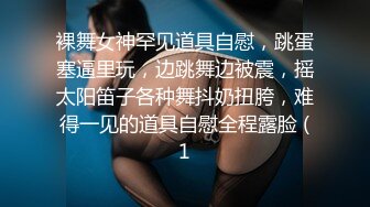 裸舞女神罕见道具自慰，跳蛋塞逼里玩，边跳舞边被震，摇太阳笛子各种舞抖奶扭胯，难得一见的道具自慰全程露脸 (1