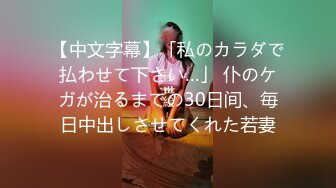 【中文字幕】「私のカラダで払わせて下さい…」 仆のケガが治るまでの30日间、毎日中出しさせてくれた若妻