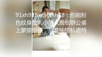 91xh98hx番號xh28：約砲粉色紋身美乳小情人推倒辦公桌上蒙眼狠操，無套抽插私處特寫…