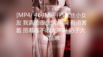 [MP4/ 464M] 开档黑丝小女友 我真的很生气 叫啊 有点害羞 捂着嘴不敢大声叫 奶子大 鲍鱼嫩