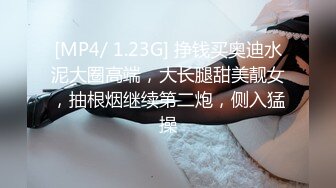 [MP4/ 1.23G] 挣钱买奥迪水泥大圈高端，大长腿甜美靓女，抽根烟继续第二炮，侧入猛操