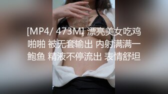 [MP4/ 473M] 漂亮美女吃鸡啪啪 被无套输出 内射满满一鲍鱼 精液不停流出 表情舒坦