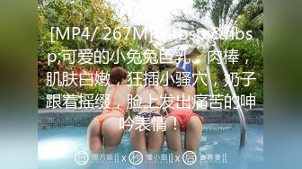 [MP4/ 267M]&nbsp;&nbsp;可爱的小兔兔巨乳、肉棒，肌肤白嫩，狂插小骚穴，奶子跟着摇缀，脸上发出痛苦的呻吟表情！