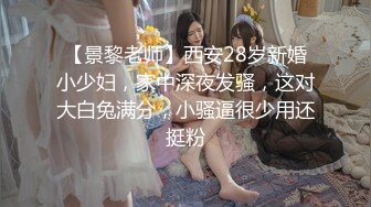 【景黎老师】西安28岁新婚小少妇，家中深夜发骚，这对大白兔满分，小骚逼很少用还挺粉