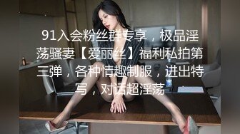 91入会粉丝群专享，极品淫荡骚妻【爱丽丝】福利私拍第三弹，各种情趣制服，进出特写，对话超淫荡