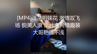 [MP4]淫荡姐妹花 激情双飞场 貌美人浪 黑丝渔网情趣装 大哥艳福不浅