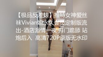 【极品反差婊】推特女神爱丝袜Vivian姐永久会员定制版流出-酒店激情一夜 开门跪舔 站炮后入  高清720P原版无水印